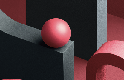 Abstract 3D composition